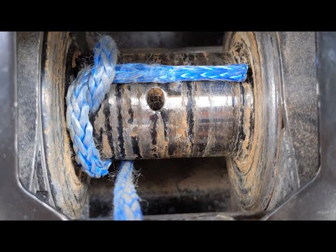 Synthetic winch line install tips Can-Am XMR