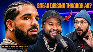 Drake Disses Ebro & Peter Rosenberg Through Akademiks? Iceman is Freezer Burned