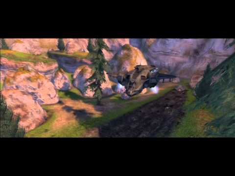 Halo - Final Cutscene (Rockslide)  (Halo Combat Evolved Cutscene)