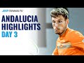 Carreno Busta & Ramos-Vinolas Open Campaigns On Home Soil | Andalucia 2021 Day 3 Highlights