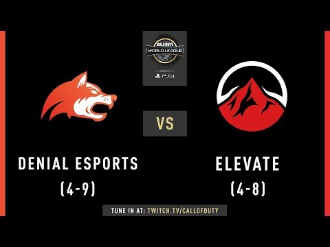 Denial Esports vs Elevate | CWL Pro League 2019 | Division B | Week 9 | Day 3