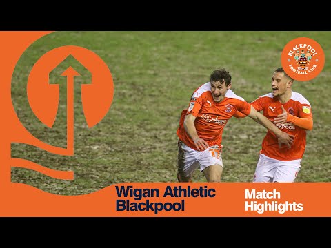 Highlights | Wigan Athletic 0 Blackpool 5
