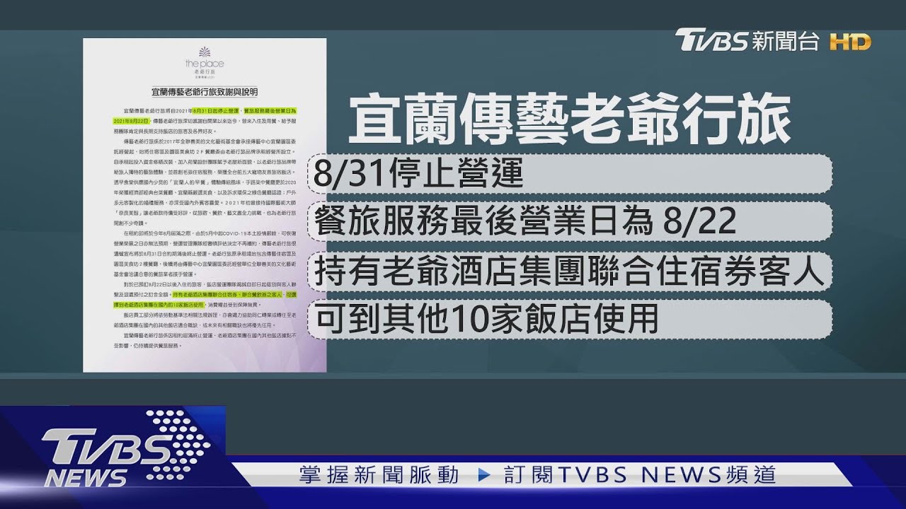 才接待過奈良美智! 傳藝老爺行旅8/31熄燈
