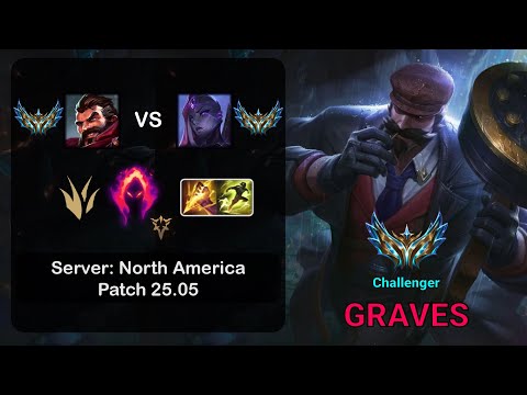 Graves Jungle vs Bel'Veth - NA Challenger - Patch 25.05