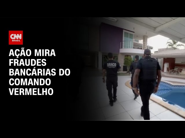 Operação no RJ e RS mira fraudes bancárias do CV que movimentaram R$ 136 mi | LIVE CNN