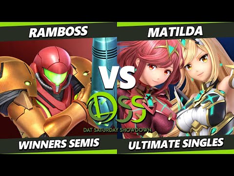 DAT SS Finale Top 8 - RAMBOSS (Samus) Vs. Matilda (Pyra Mythra) Smash Ultimate - SSBU