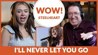 First time hearing Steelheart - I&#39;ll Never Let You Go | a reaction by Alexis and Burch