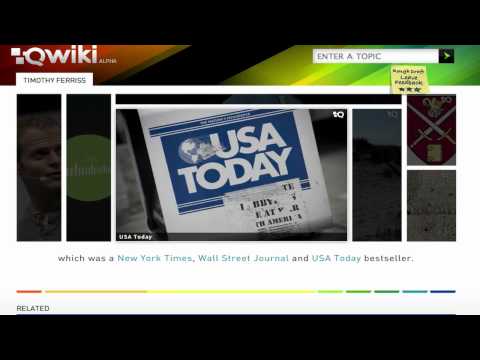 @tferriss (Tim Ferriss) You have been qwikied! ( @qwiki video test )