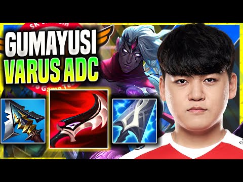 GUMAYUSI DOMINATING WITH VARUS! - T1 Gumayusi Plays Varus ADC vs Jinx! | Season 11