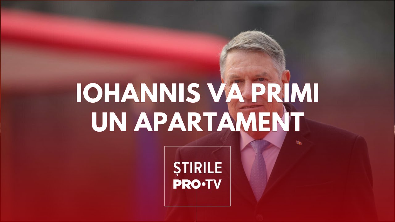 Klaus Iohannis va primi un apartament într-o vilă de protocol