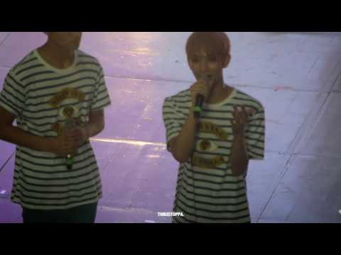 160814 Seventeen in Manila - Ending Ment