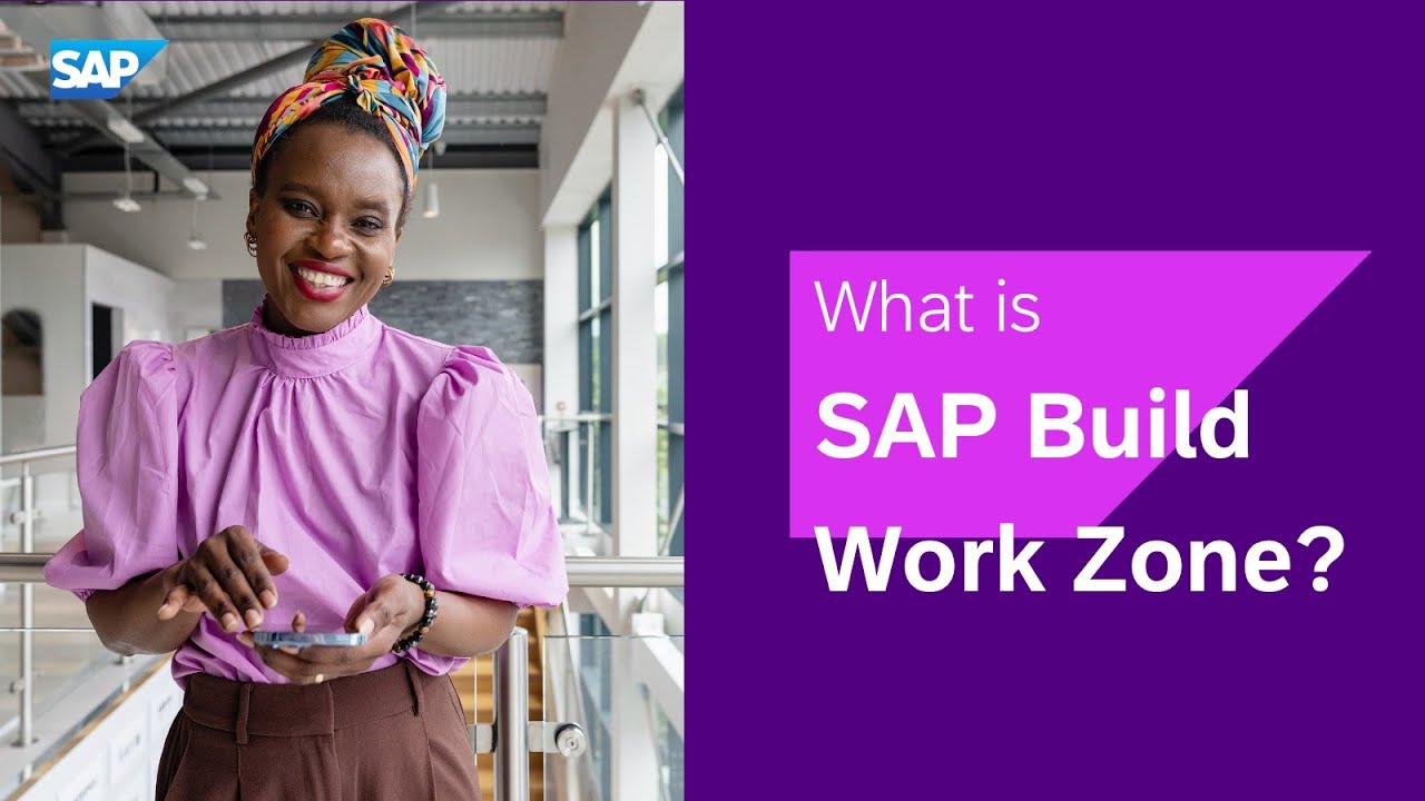 What is SAP Build Work Zone?