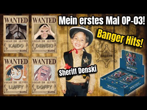 Was für ein Display! Mein erstes OP03 Display Opening! | One Piece TCG Deutsch