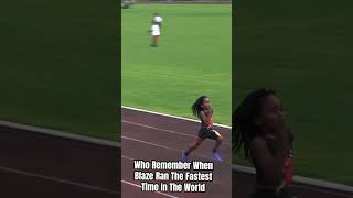 Remember when blaze ran the fastest time ever 🔥 #blaze #fast #shorts