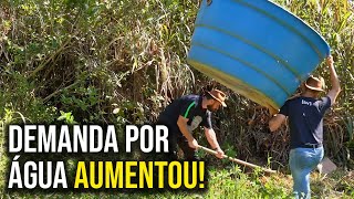 Nosso canteiro agora tem irrigação AUTOMÁTICA! - Rancho SV