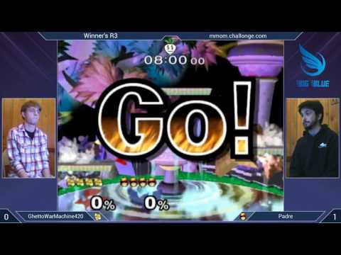 [MMOM93] GhettoWarMachine420 (Fox) vs Padre (Captain Falcon) - Winners R3