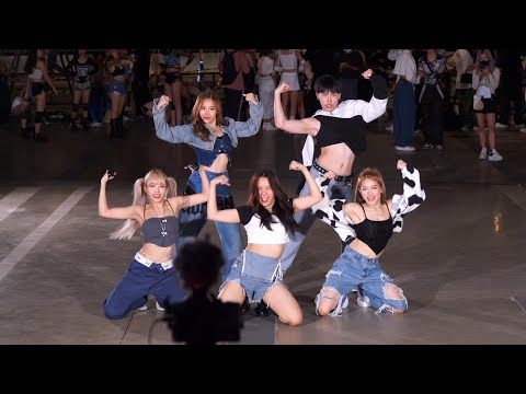 221125 MINIZIZE cover LE SSERAFIM - ANTIFRAGILE @ Siam Square Walking Street