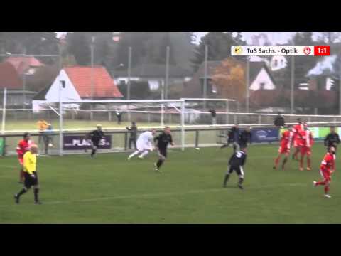 Krombacher Pokal Brandenburg 2013 - Viertelfinale: TuS Sachsenhausen - FSV Optik Rathenow 16.11.13