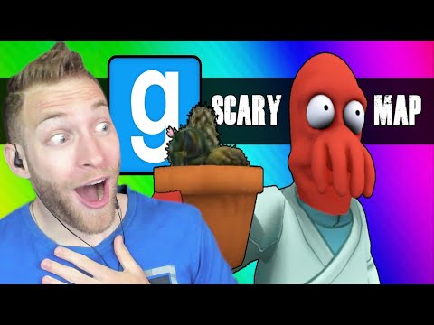 JUST FOLLOW IT!! Reacting to "Gmod Scary Map (Not Really) Moments Follow the Cocktus" by Vanoss