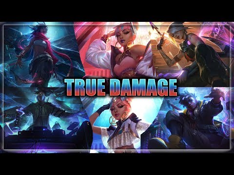 True Damage Skins ( Senna, Yasuo, Akali, Ekko, Qiyana + Prestige Edition ) & Senna Reveal