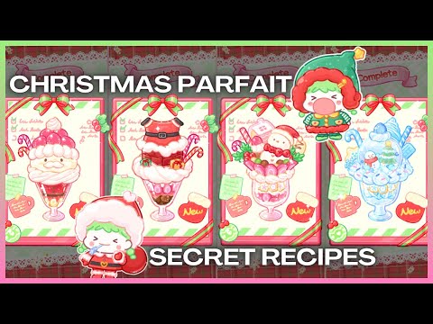 ✨ 4 New Christmas Parfait Recipes ✨ | Tanghulu Master 🎄🍡 #tanghulumaster #secretrecipes 