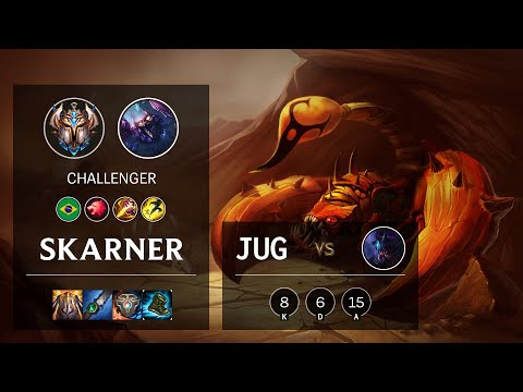 Skarner Jungle vs Rek'Sai - BR Challenger Patch 10.14