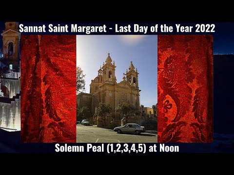 Mota Solenni f12:00pm (2022 - 1,2,3,4,5) - Sannat Santa Margerita - l-Aħħar Jum tas-Sena - 5 Qniepen