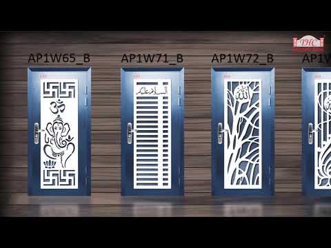 BEST SECURITY DOOR DESIGN (BLUE COLOR)