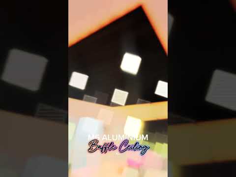 M6 ALUMINIUM BAFFLE CEILING @ KL