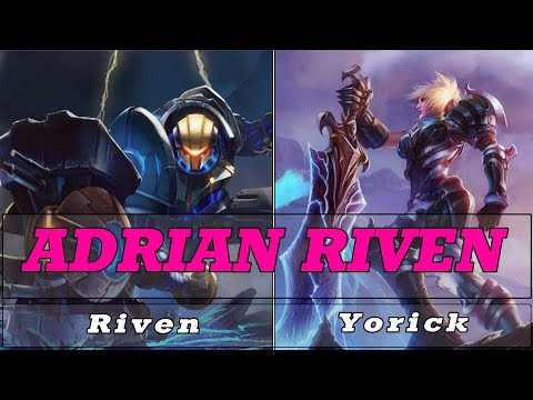 Adrian Jayce vs Riven Top - Best Riven Play -  lol riven - S8 Preseason Ranked Gameplay