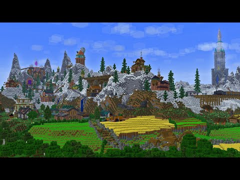 After 4 Years, My Minecraft Base is Complete!