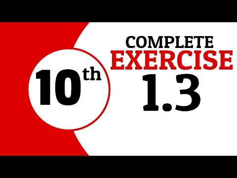 Exercise 1.3 - 10th Class Math | Waqas Nasir