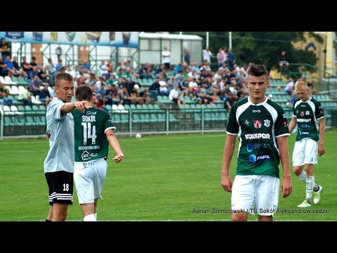 Pelikan Łowicz - Sokół KONSPORT Aleksandrów Łódzki 27.07.2017 skrót