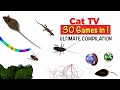 CATS TV - ULTIMATE Games Compilation for CATS & DOGS 😹 30 in 1 cat games mix (3 HOURS)