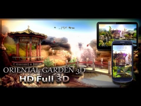 Oriental Garden 3D free video
