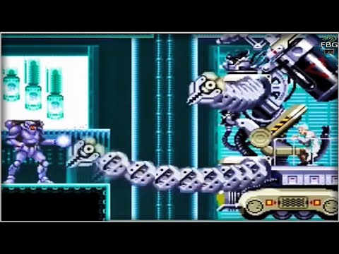 ESWAT City Under Siege - All Bosses (Sega Genesis Mega-Drive)