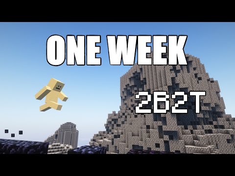 I Played 2b2t for 1 Week and This is What Happened