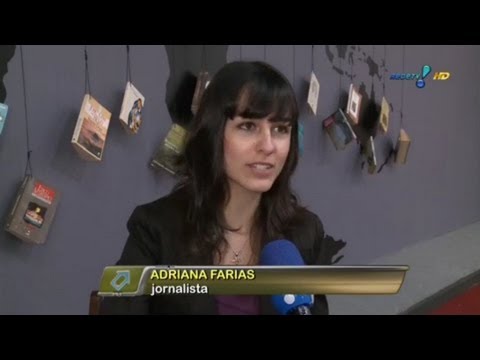 Entrevista da autora Adriana Farias na RedeTV!