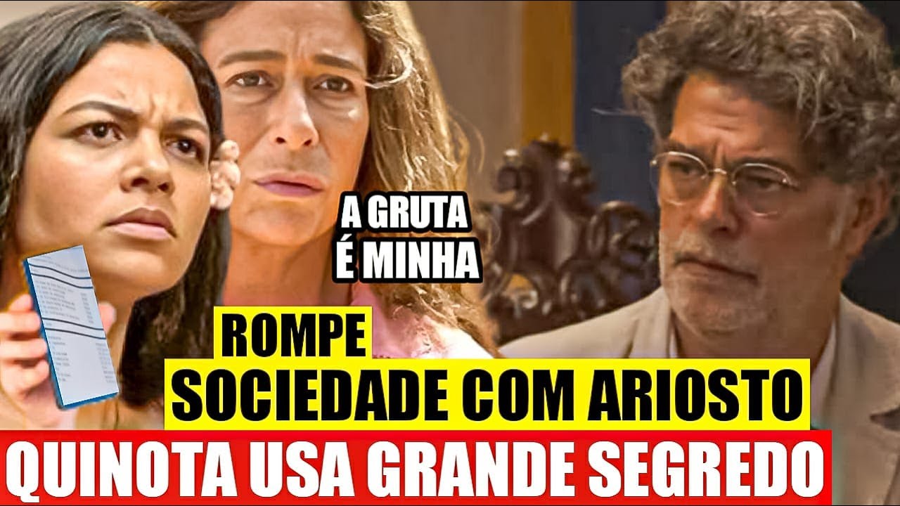 NO RANCHO FUNDO - Quinota DESCOBRE SEGREDO Rompe o Contrato com Ariosto! Ferra bandidos!