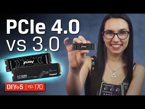 What is the difference between PCIe Gen 3 and PCIe Gen 4? - DIY in 5 Ep 170