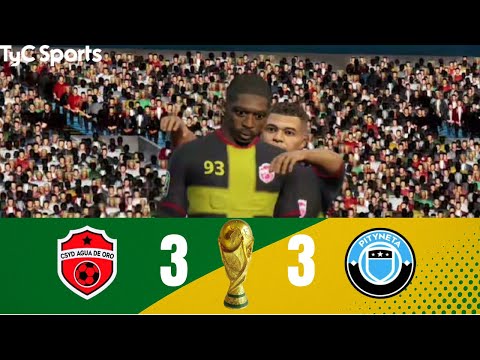 Agua de Oro 3-3 Pityneta Partidazo en la Catedral del Matambre con gol agonico incluido