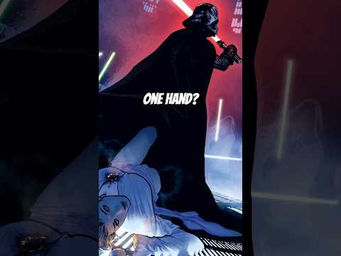 Why Does Darth Vader Fight With One Hand?