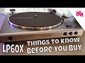 Audio Technica LP60X What To Know Before You Buy