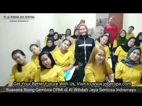 Viral ... ! Ekspresi Kegembiraan CPMI di Alwihdah Jaya Sentosa Indramayu