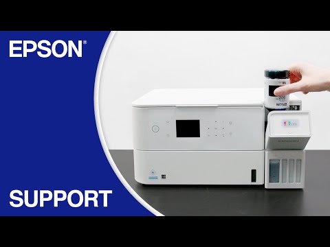 Filling the Ink Tanks