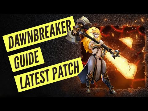 Dota 2 Guide: Dawnbreaker Soft Support 7.31d Patch