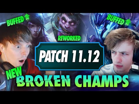 THE MOST BROKEN CHAMPIONS ON PATCH 11.12! Featuring NEMESIS | LS LoL PATCH NOTES 11.12 RUNDOWN