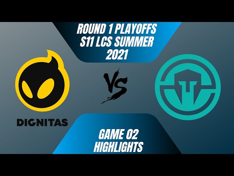 Dignitas vs Immortals Highlights - Game 2 | Round 1 Playoffs S11 LCS Summer 2021 | DIG vs IMT G2