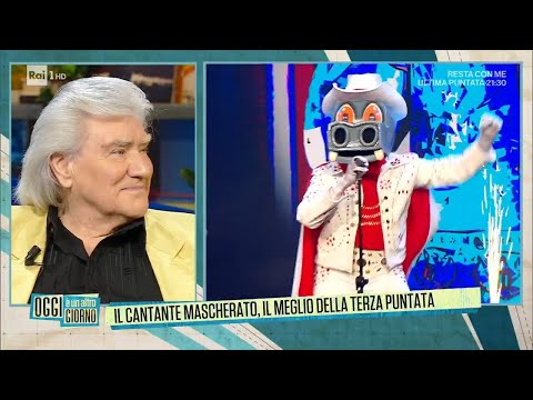 Mal, è lui "L'ippopotamo" del cantante mascherato - Oggi è un altro giorno 03/04/2023