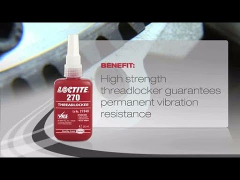 איך להשתמש בנועל תבריגים לוקטייט 270 Loctite
